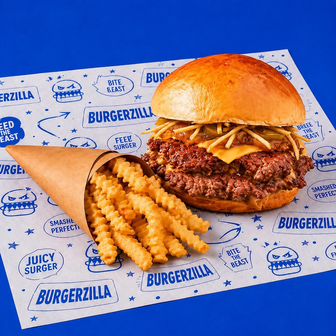 Chipotle Smash Burger & Tırtıklı Patates