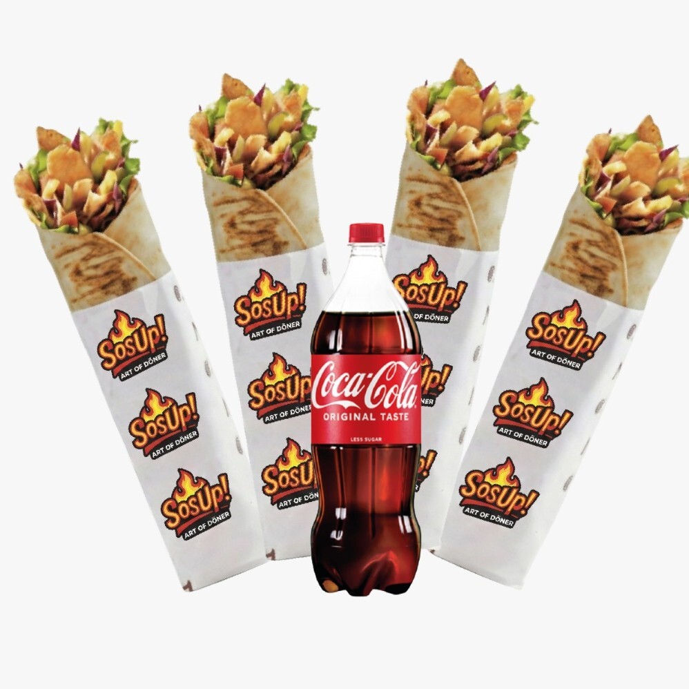4 lü Tavuk Menü 75 gr