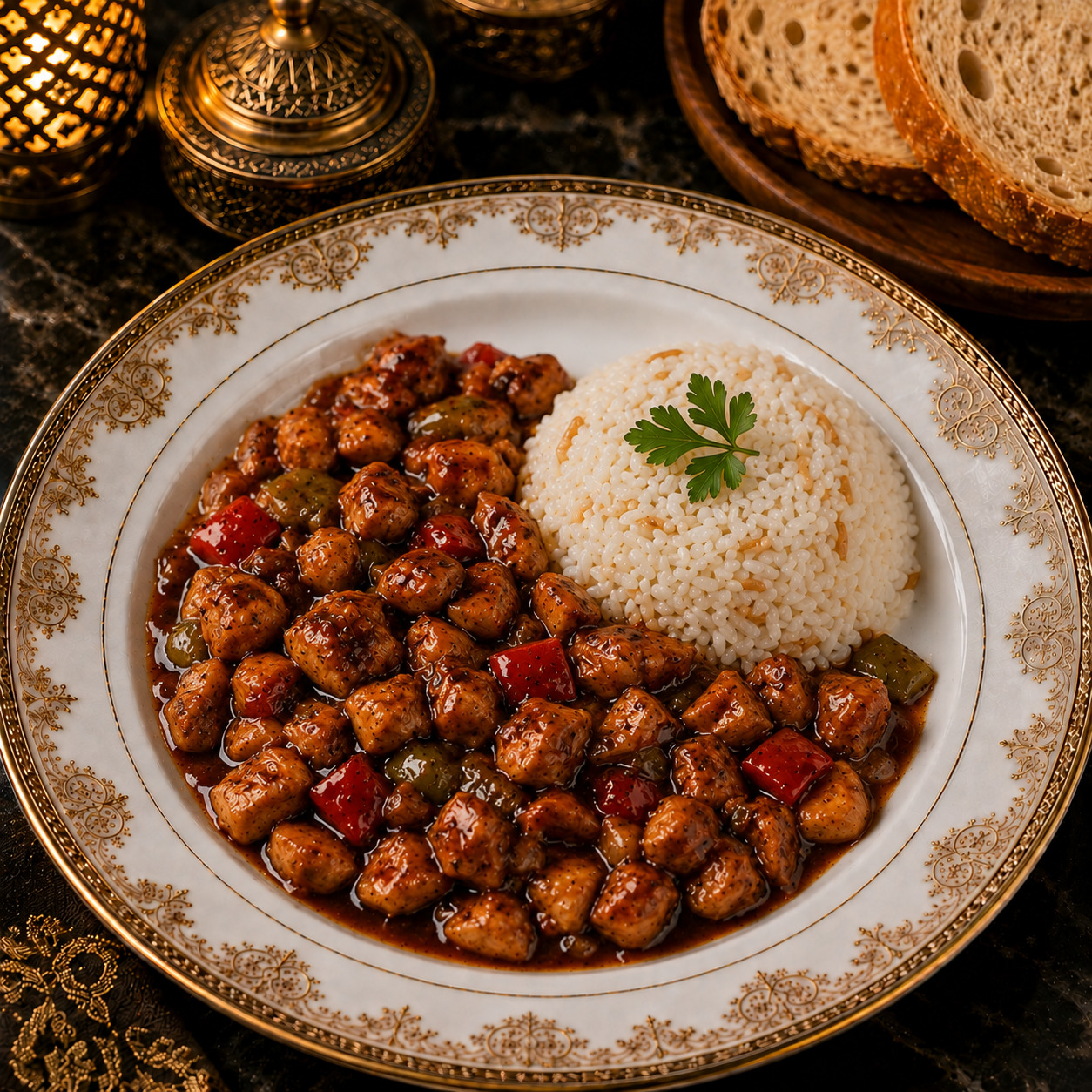 Barbekü Soslu Tavuk