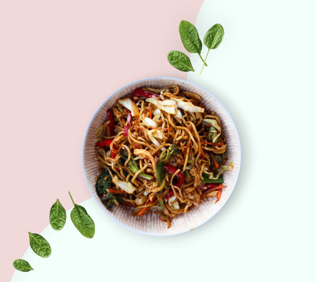 Mantarlı Tavuklu Sebzeli Erişte