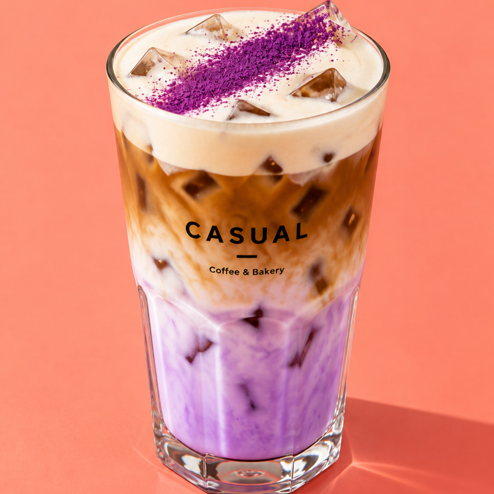 Ube Creamy Latte (Soğuk)