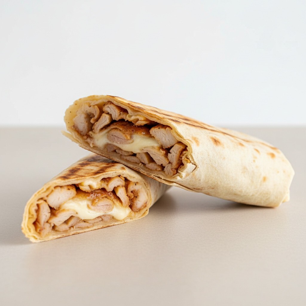 Kaşarlı Tavuk Döner Dürüm (100 g)