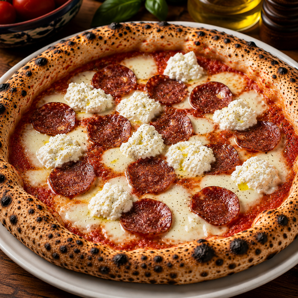 Ricotta & Sucuk 30cm