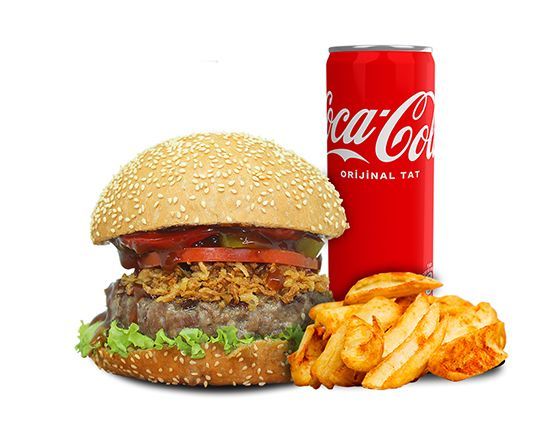 BBQ Burger Menü