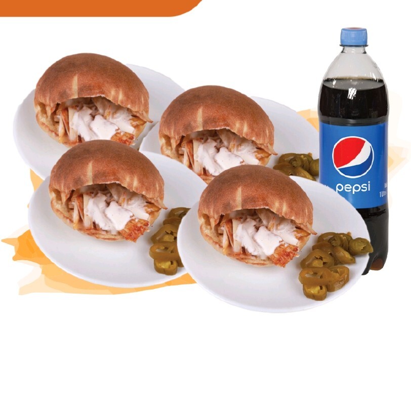 4 Lü Shawerma Menü