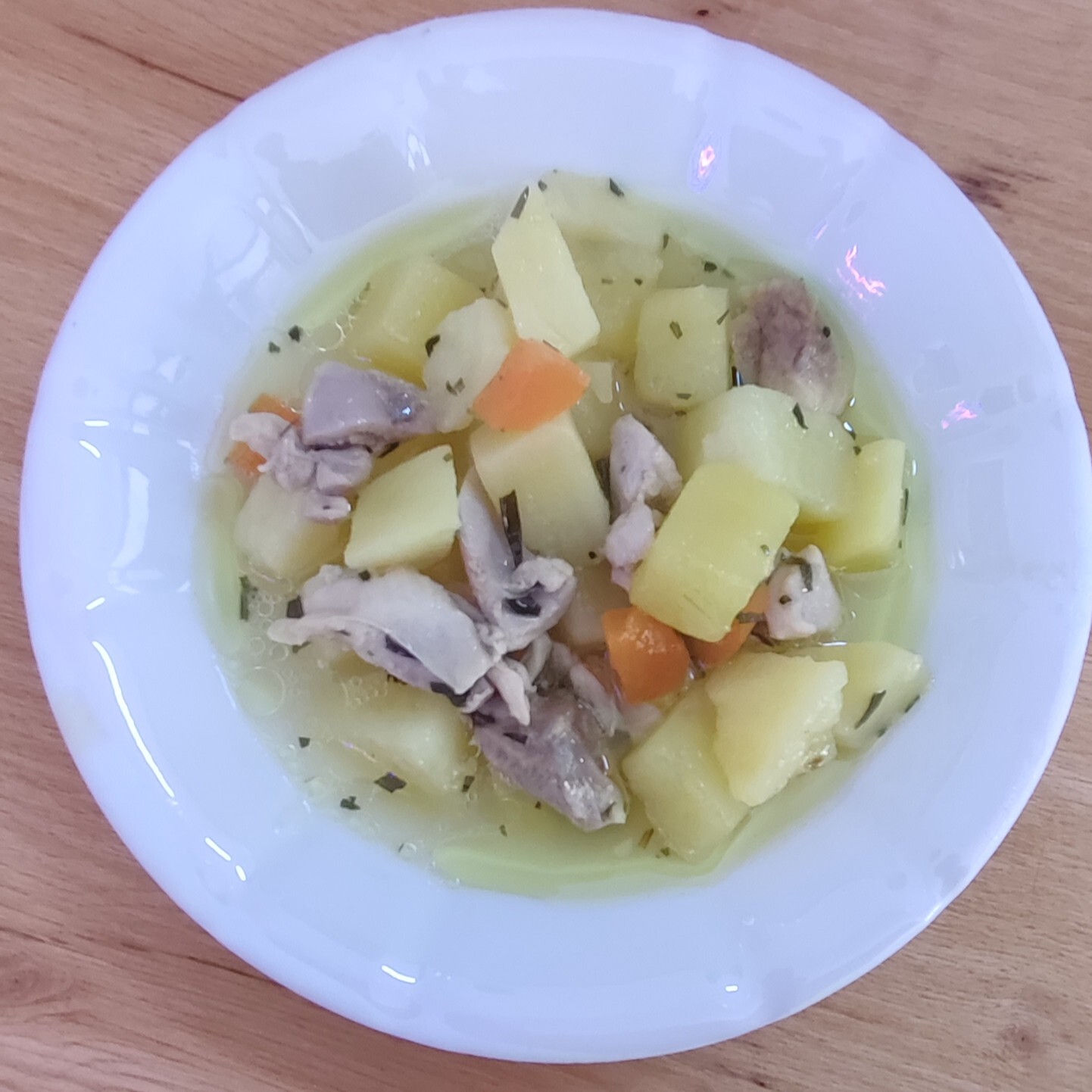 Tavuk Etli Orman Kebabı
