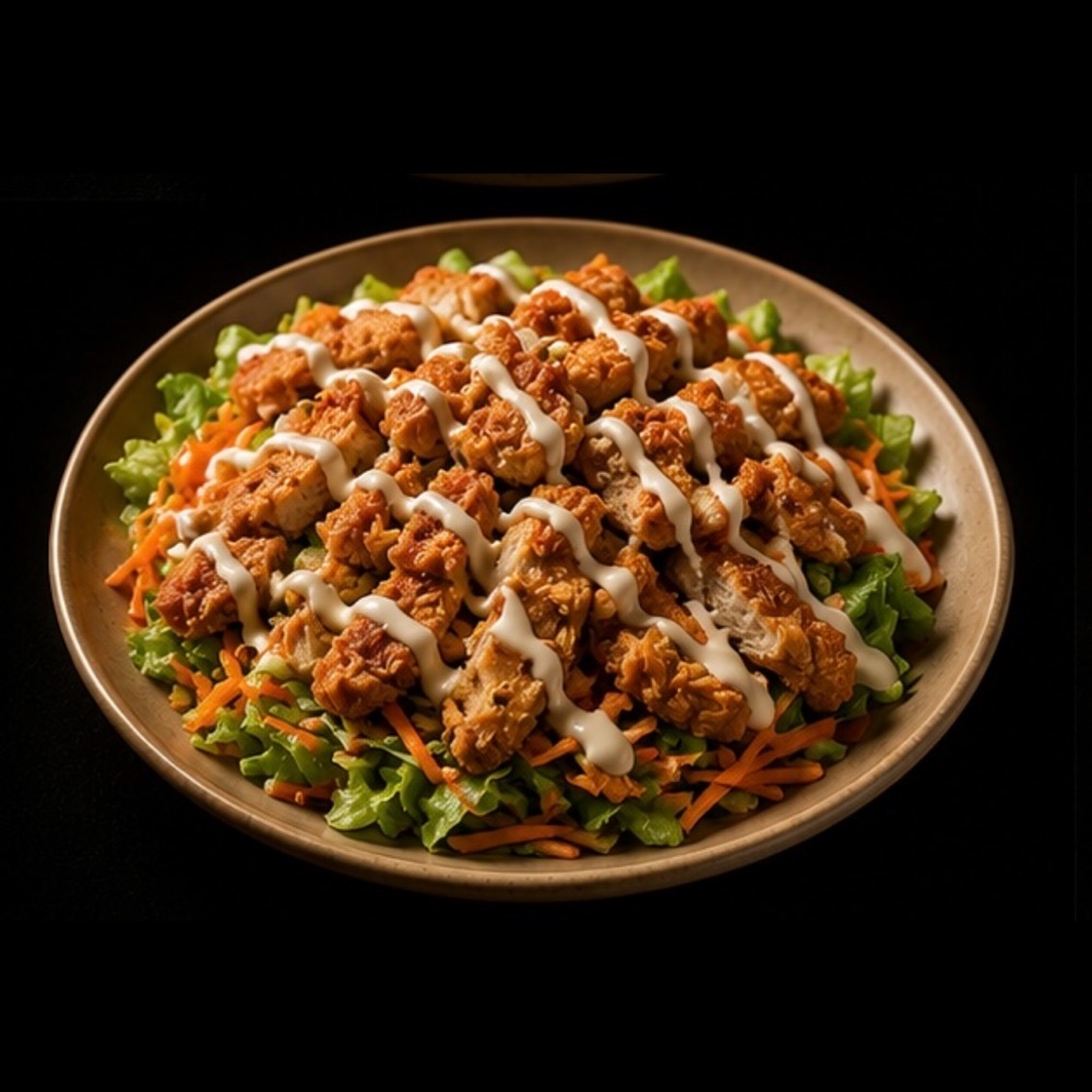 Çıtır tavuklu salata