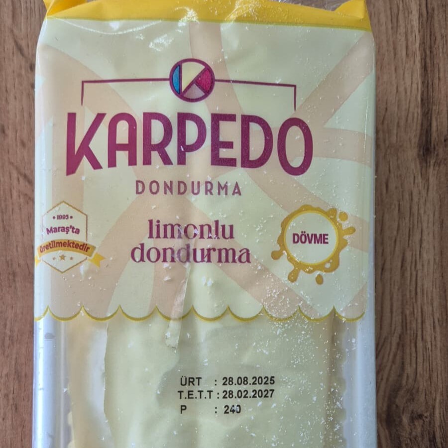 Limonlu Dövme Dondurma (500 Cc)