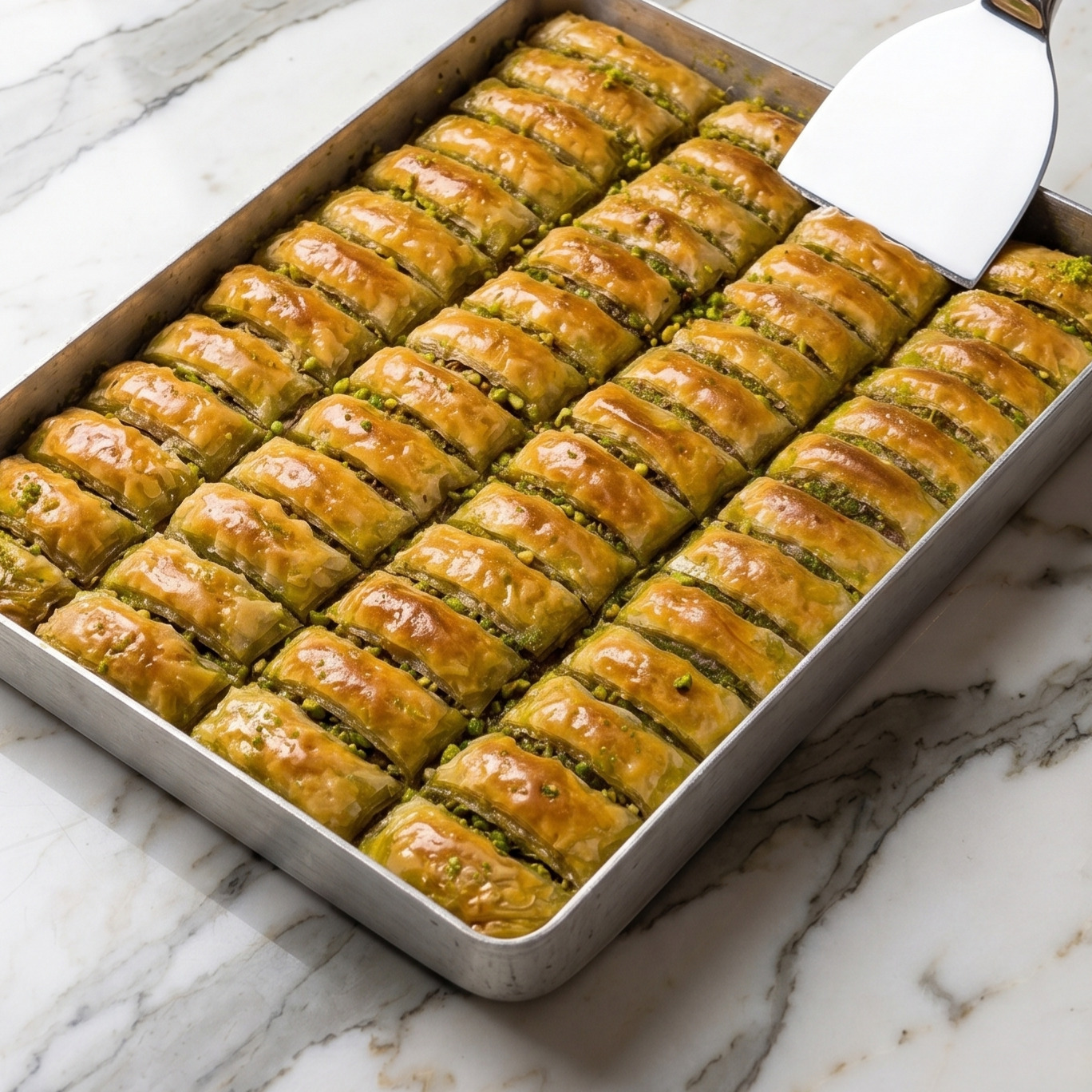 Fıstıklı Madem Özel Kesim Baklava