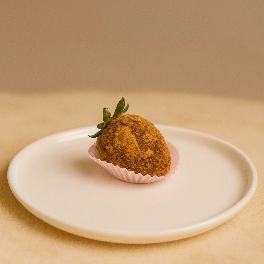 CARAMEL COOKIE STRAWBERRY DIP SÜTLÜ ÇİKOLATALI (1ADET)