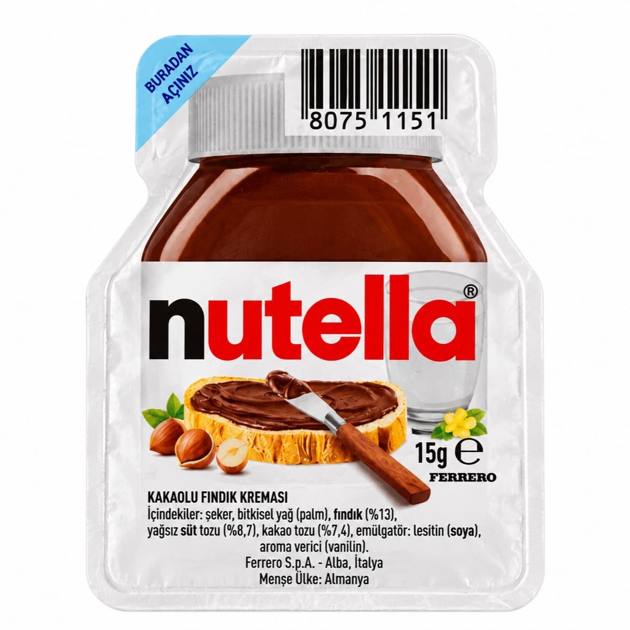 Nutella (15 gr)