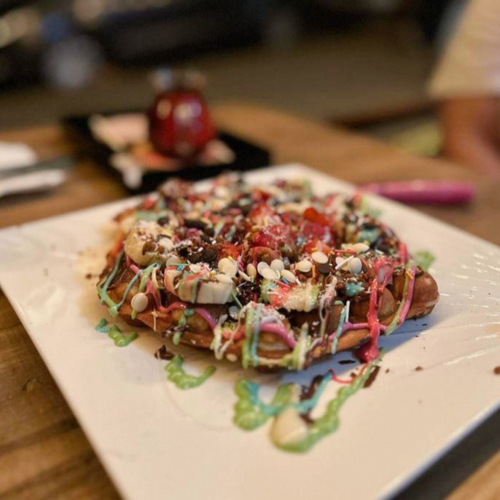 Karışık Waffle