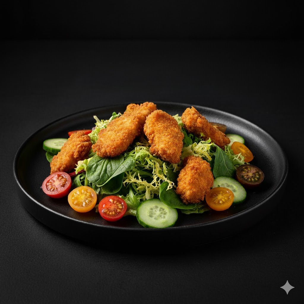 Çıtır Tavuklu Salata