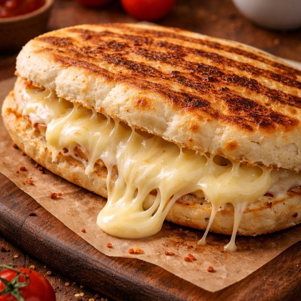 Tam Ekmek Arası Eritme Kaşarlı Tost