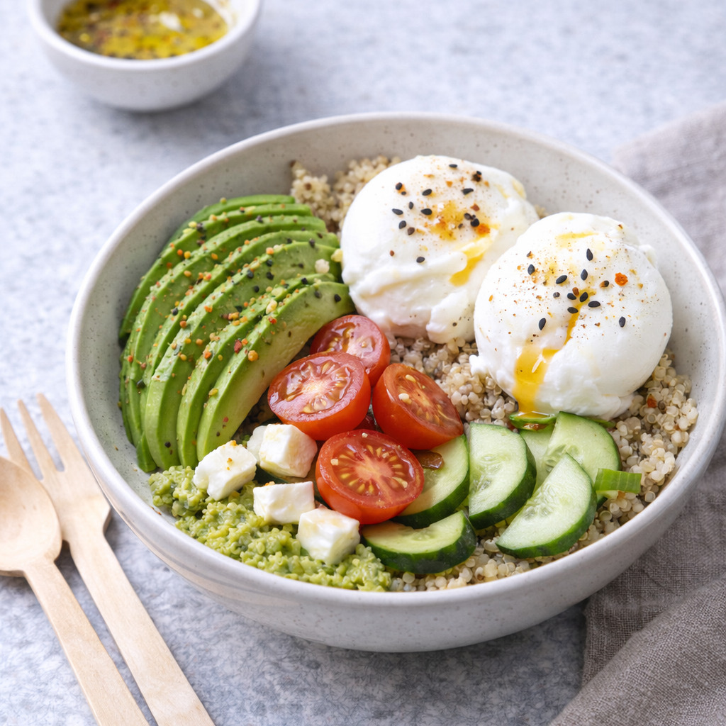 Avokadolu Yumurta Fit Bowl