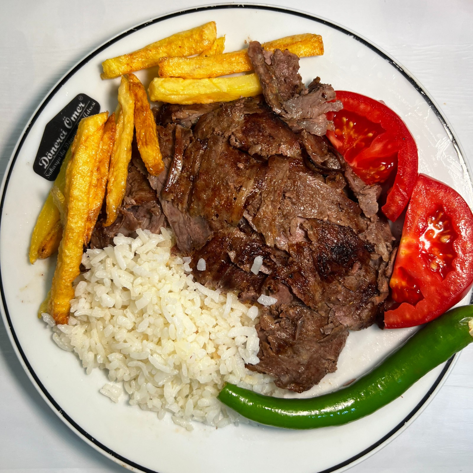 Pilav Üstü Et Döner