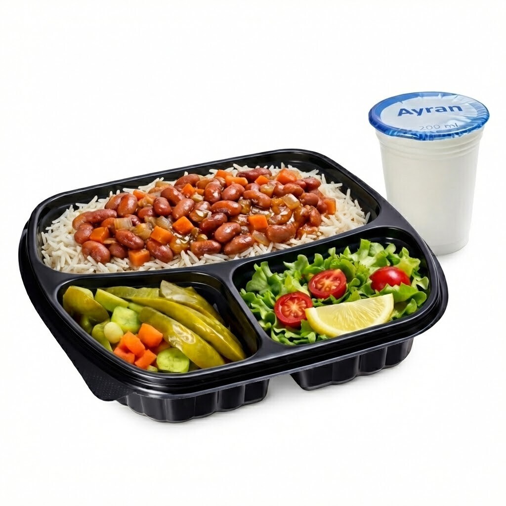 Basmati Pilav Üstü Barbunya Pilaki Menü