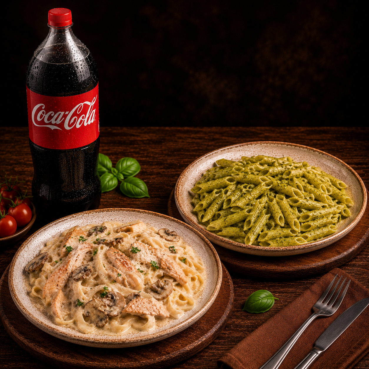 2'li Fettuccine Makarna Fırsat Menü