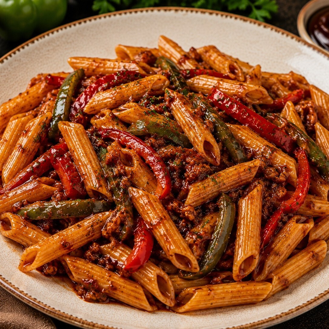 Penne Barbekü Soslu
