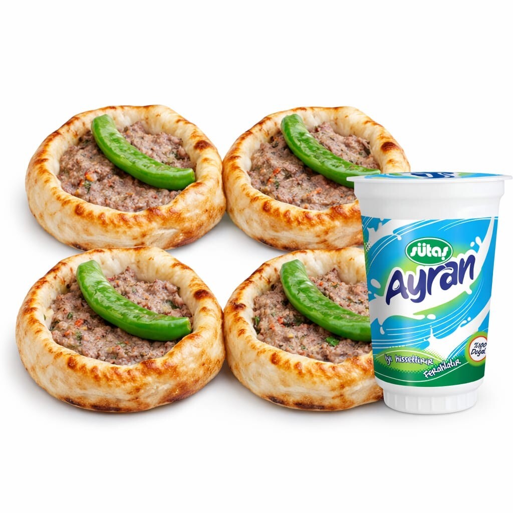 Uber Eats'a Özel 4 CANTIK Menü