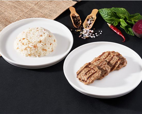 Izgara Köfte & Pirinç Pilavı