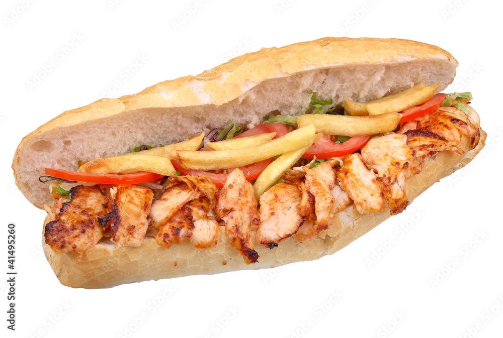 Tam Ekmek Arası Tavuk Döner (120 gr)