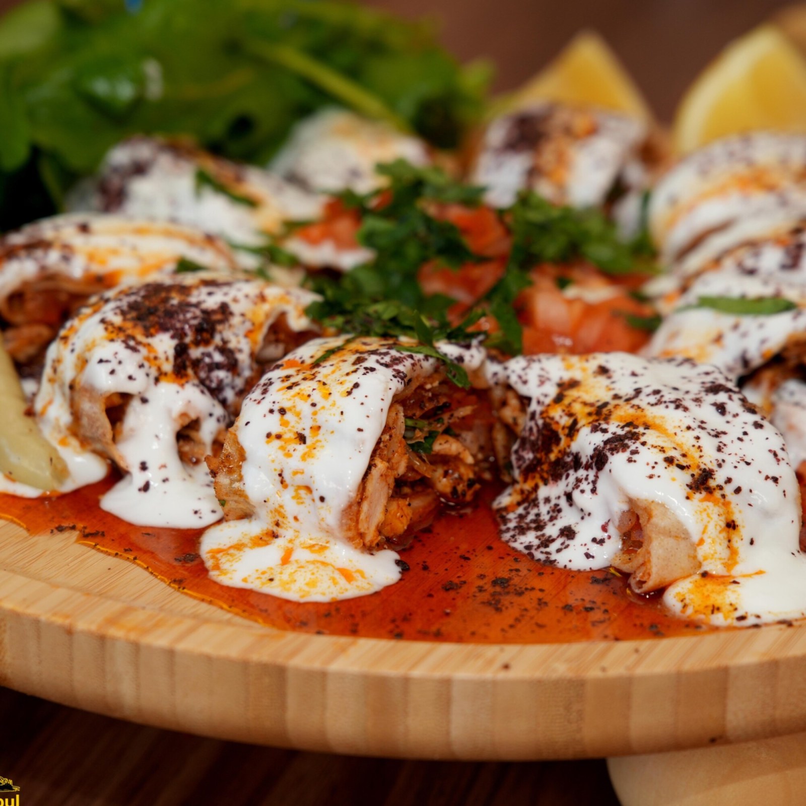 Tavuk Tantuni Yoğurtlu