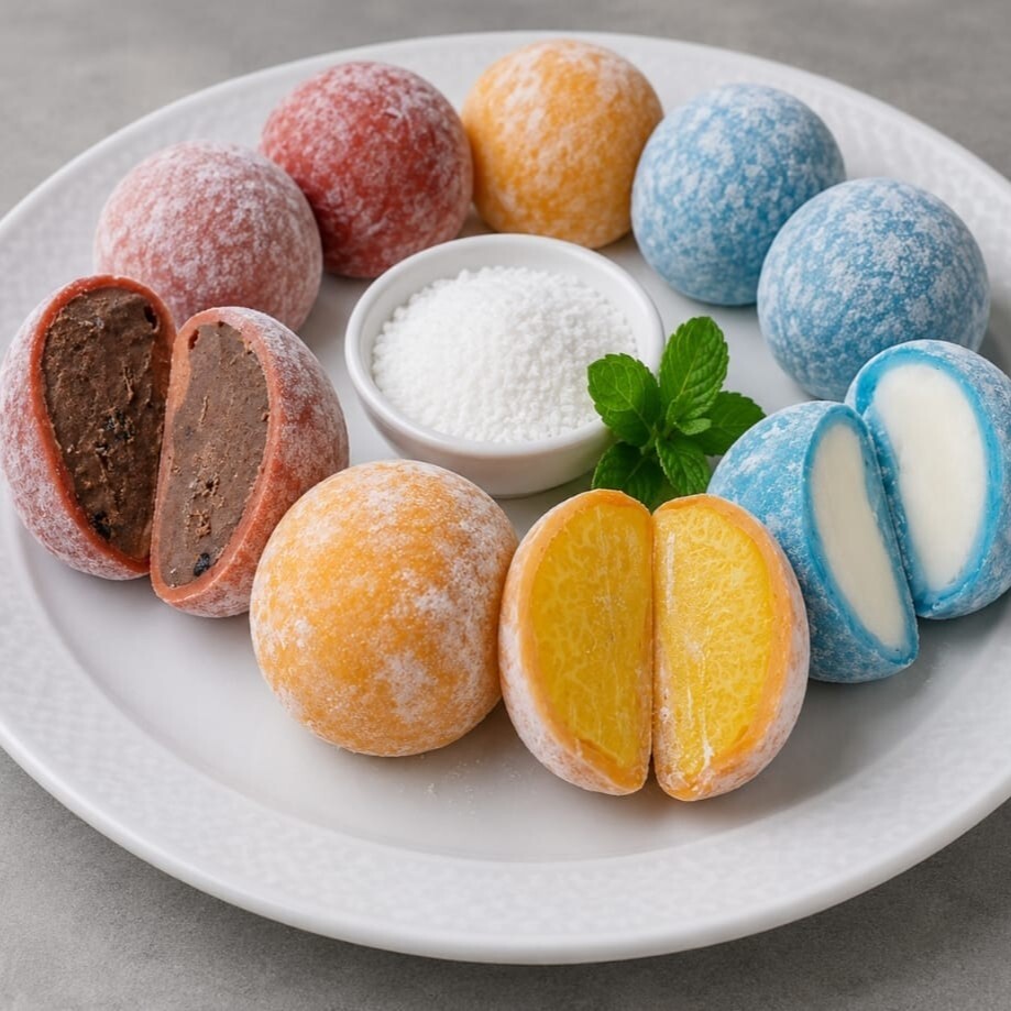 Mochi Japon Tatlısı Menü 2 (9 Pcs.) - % 10 İndirim