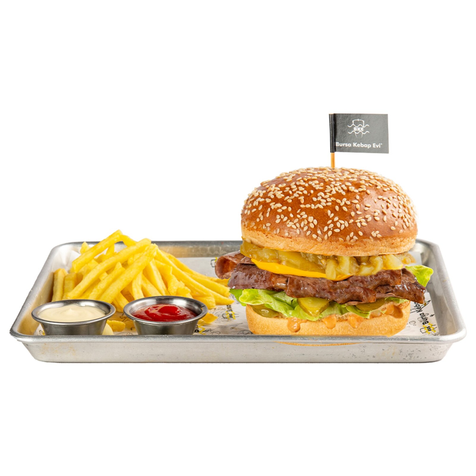 Döner Burger Köz Patlıcanlı