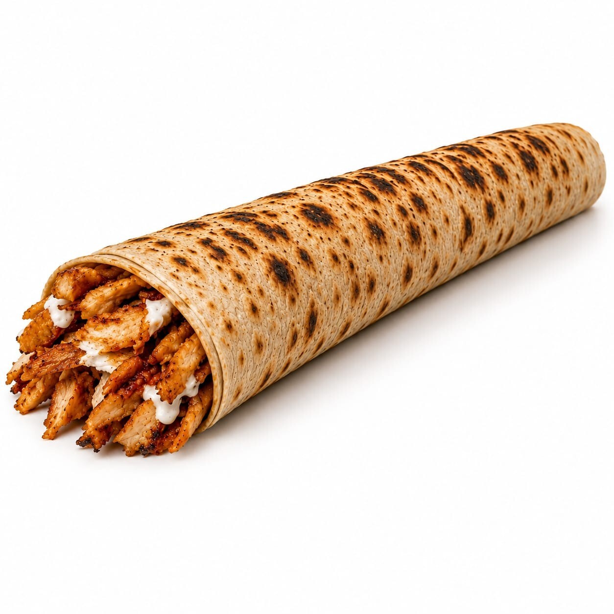 Çift Lavaşa Zurna Tavuk Döner Dürüm