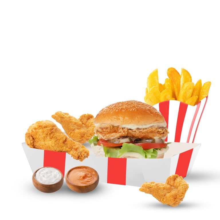 Tavuk Burger Mix Menü
