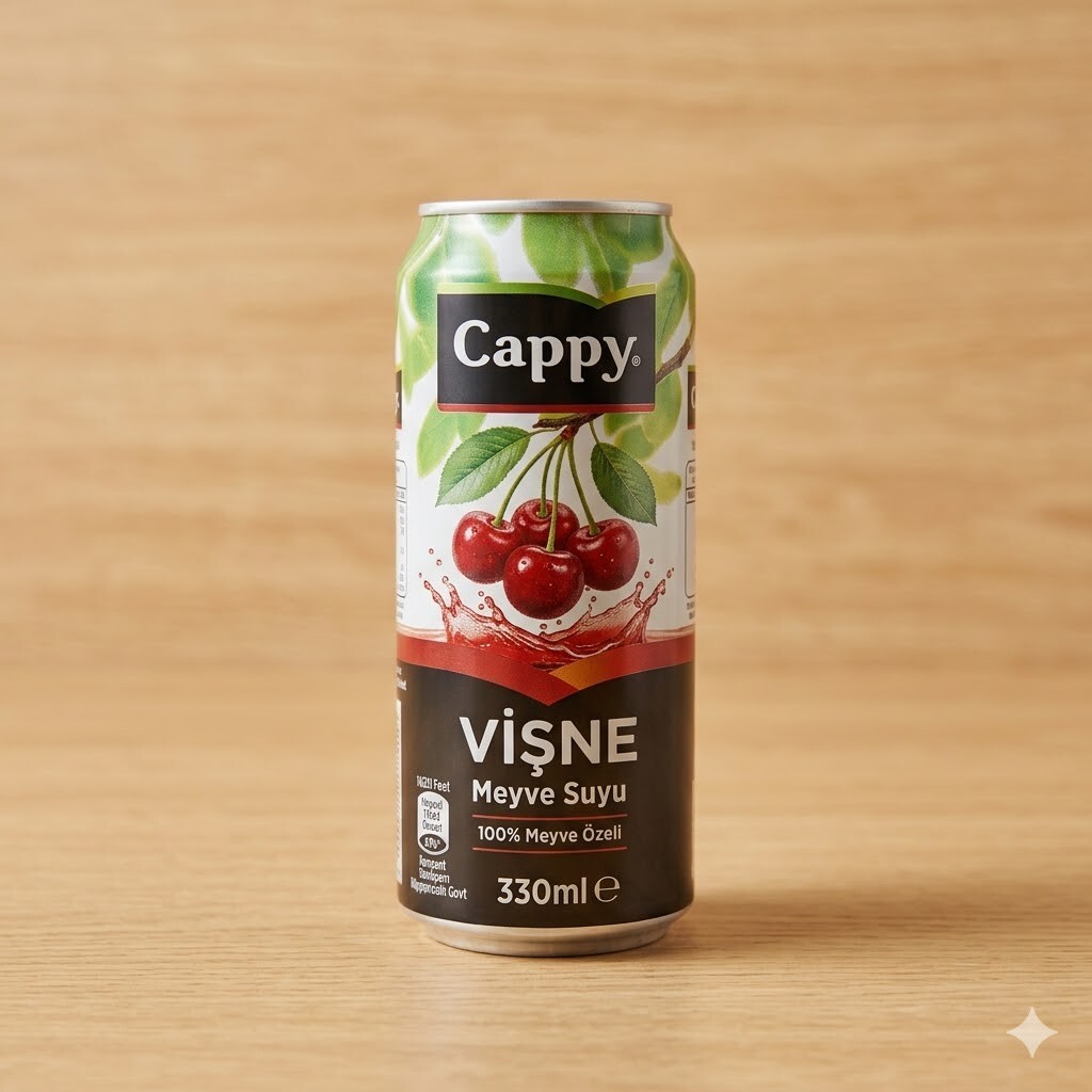 Cappy Vişneli Meyve Suyu (330ml.)