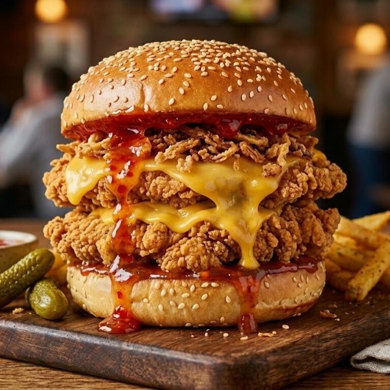Sweet Chili Chicken Burger