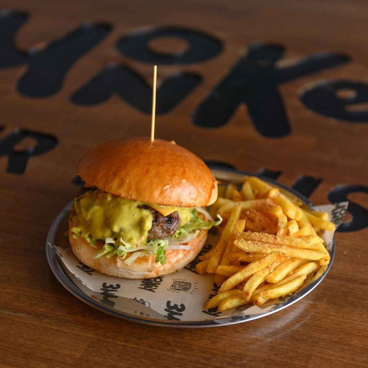 Monkeys Taco Burger