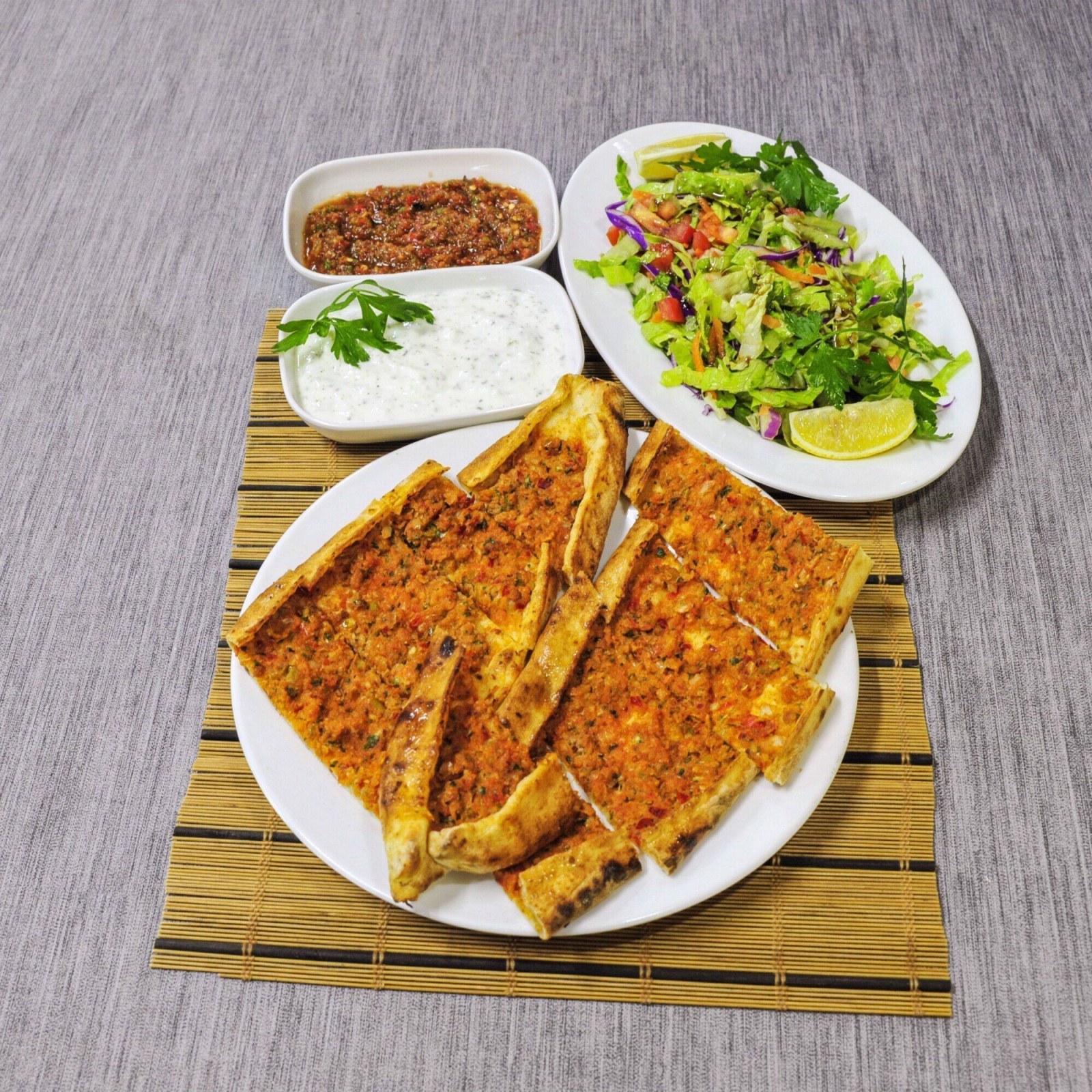 3 Lü Kıymalı Pide Menü