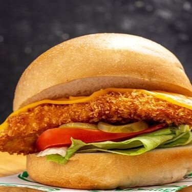 Mano Frıed Chıcken Mushroom Burger