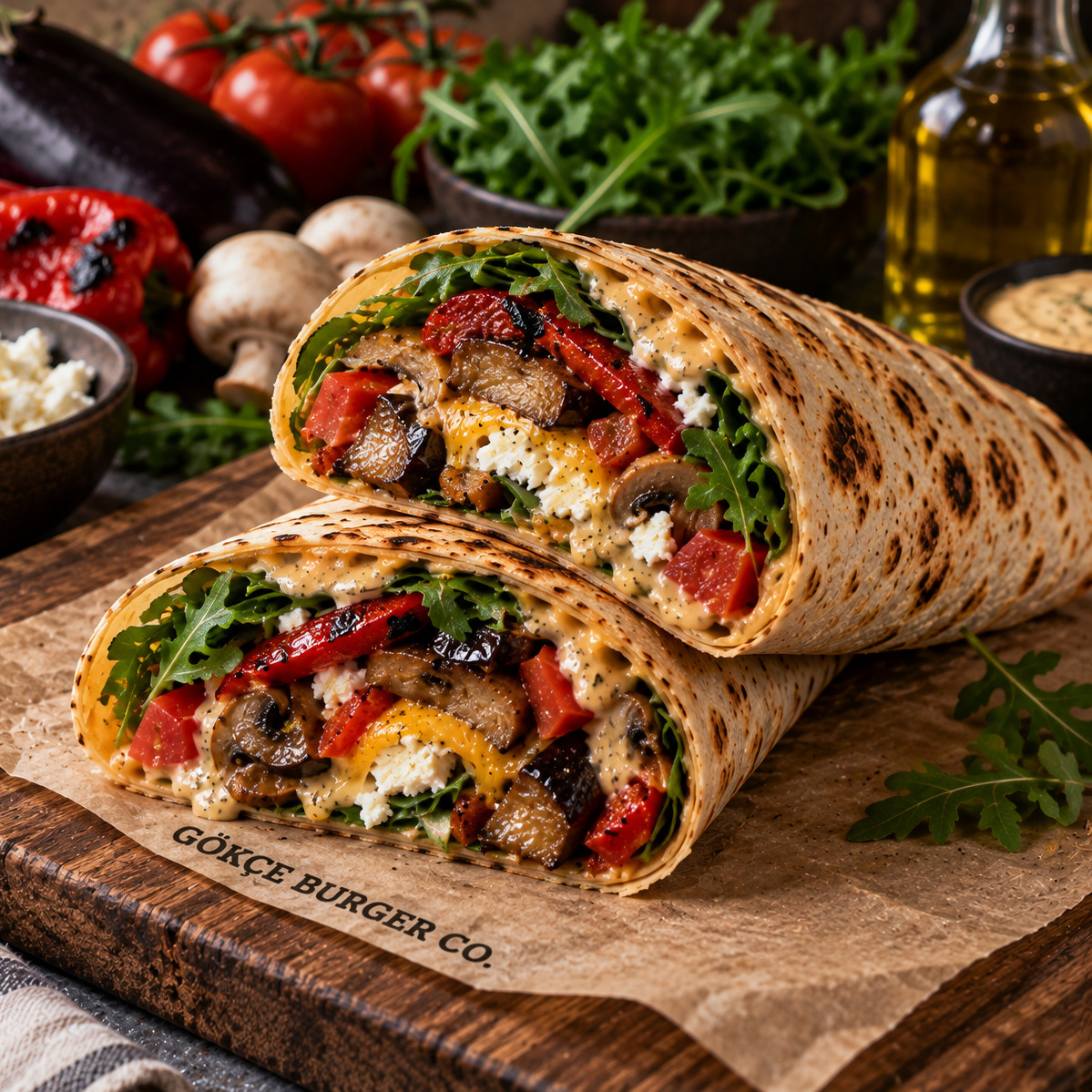 Vejetaryen Wrap