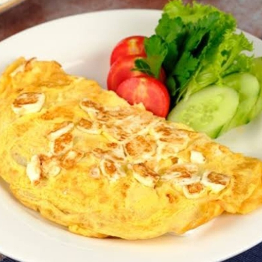 Sucuklu Kaşarlı Omlet