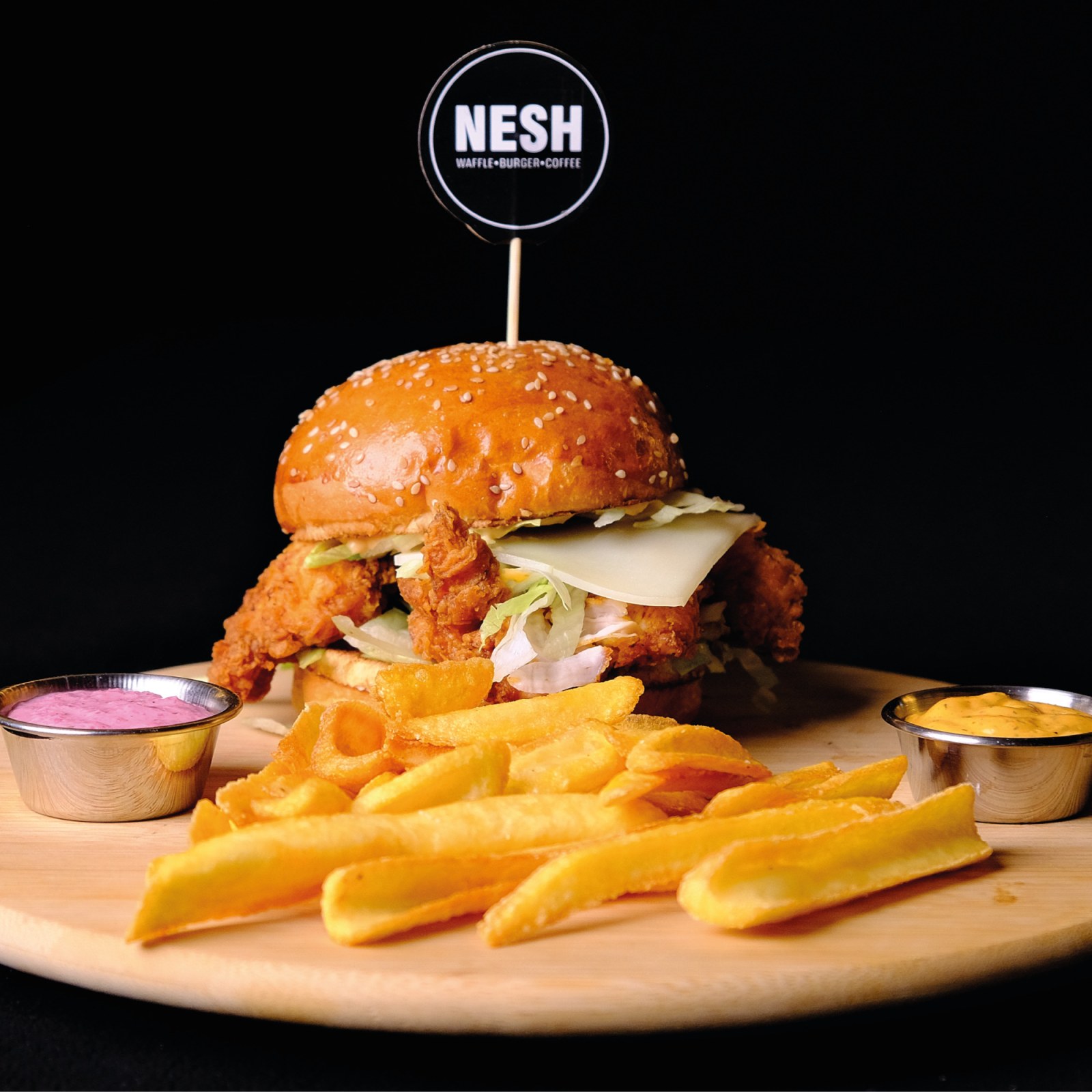 Aioli Chicken Burger