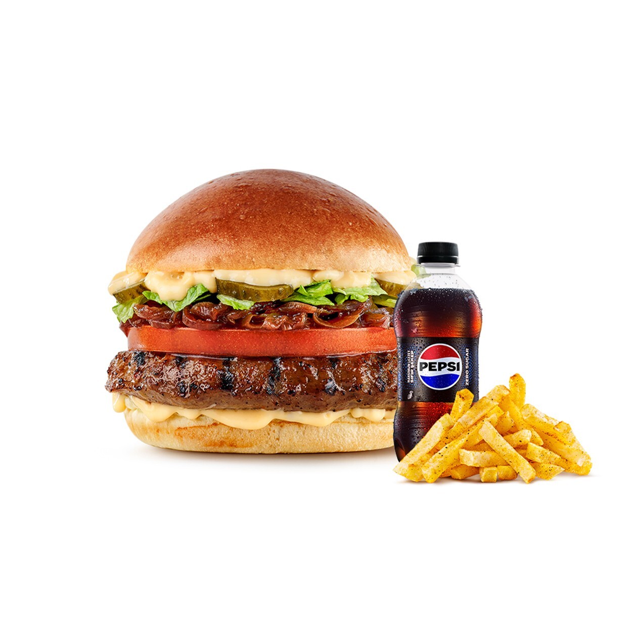 Classic Beef Burger Menü