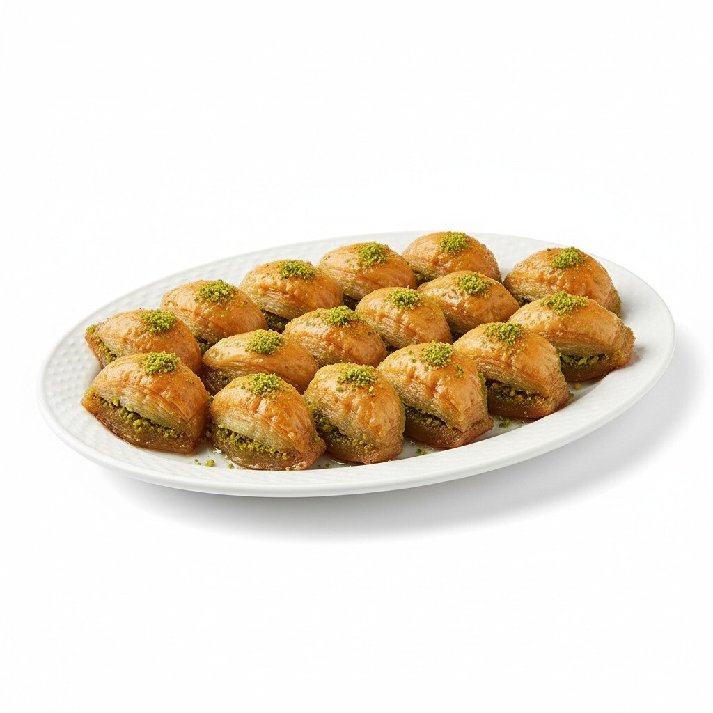 Midye Baklava + Dondurma (500 gr)