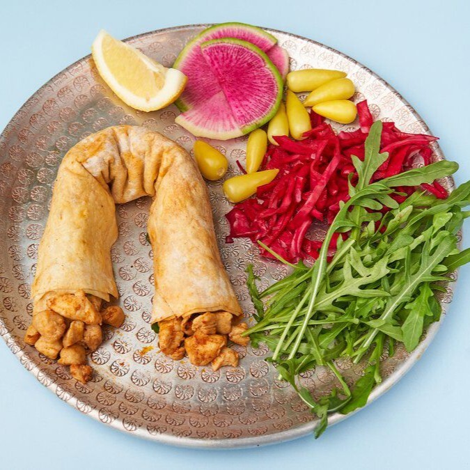 Tavuk Tantuni Lavaş