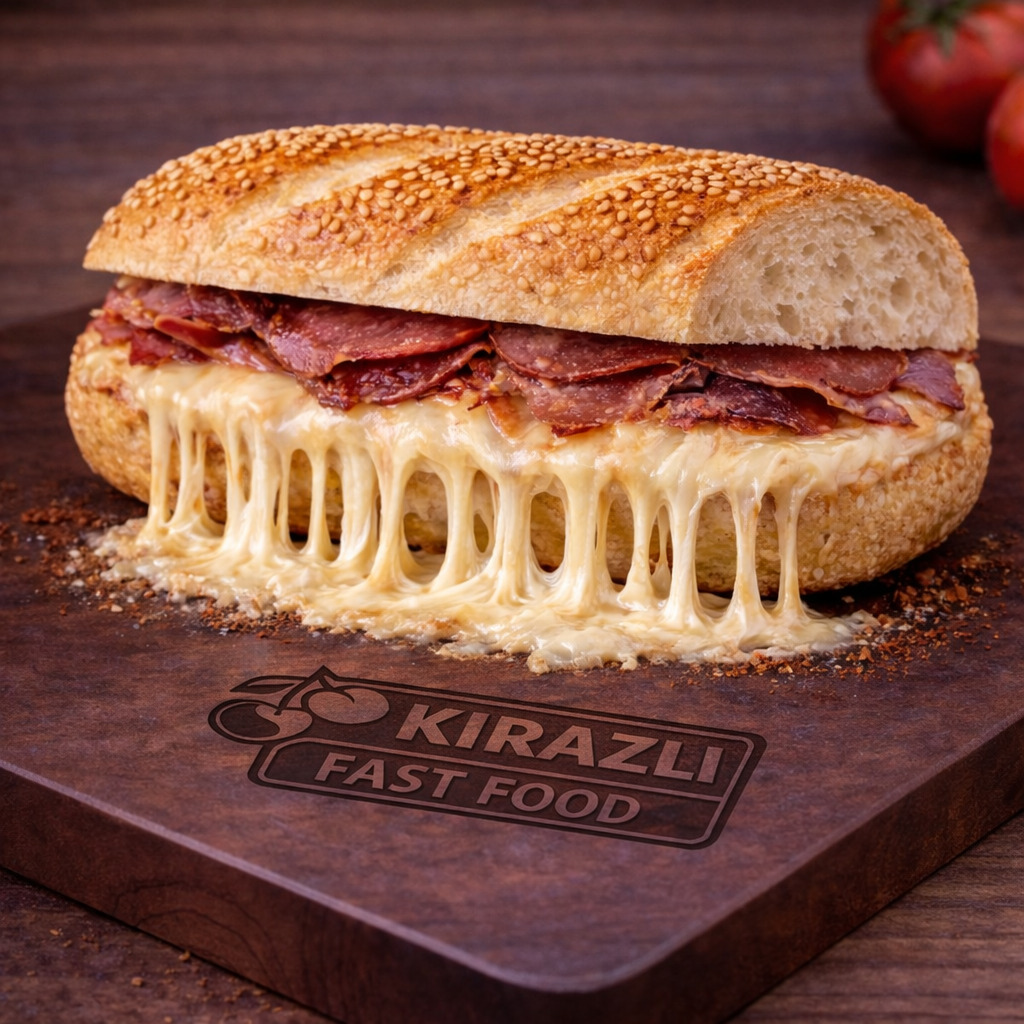 Pastırmalı Kaşarlı Tost