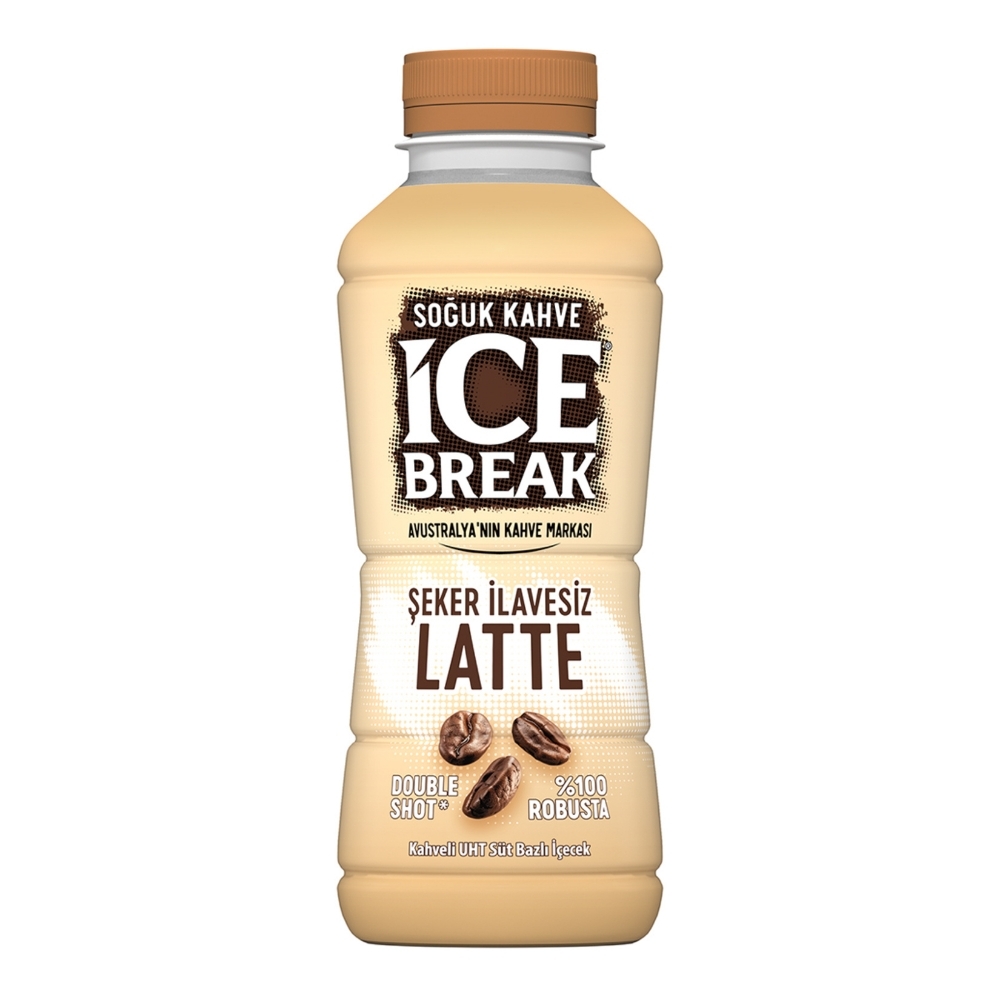 Ice Break Latte (Şekersiz) (375 ml)