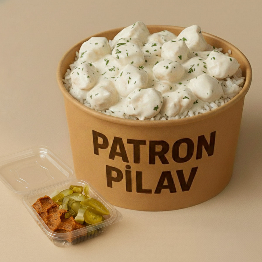 Large Pilav Üstü Kremalı Tavuk