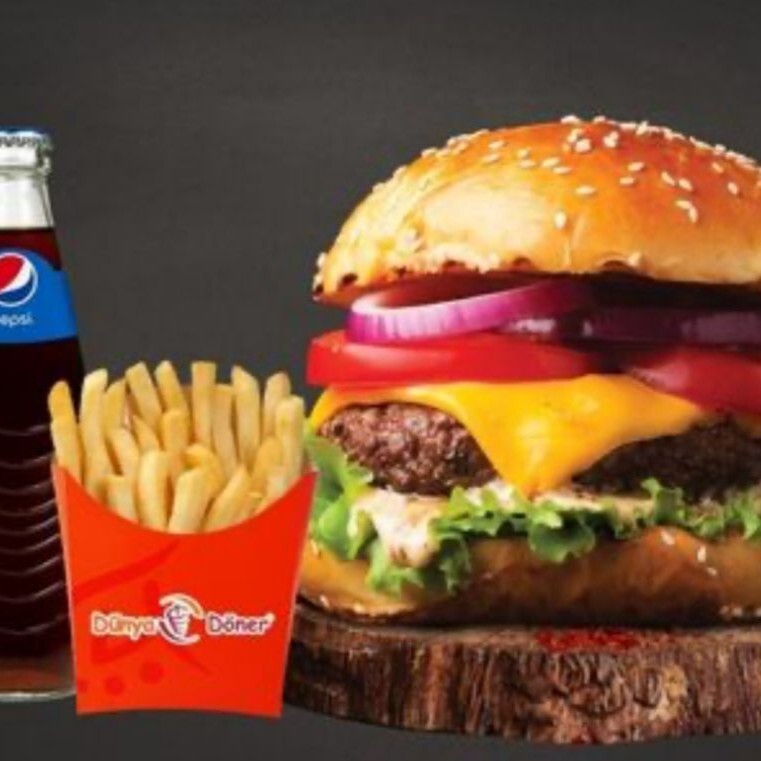Burger (90 Gr) Menü