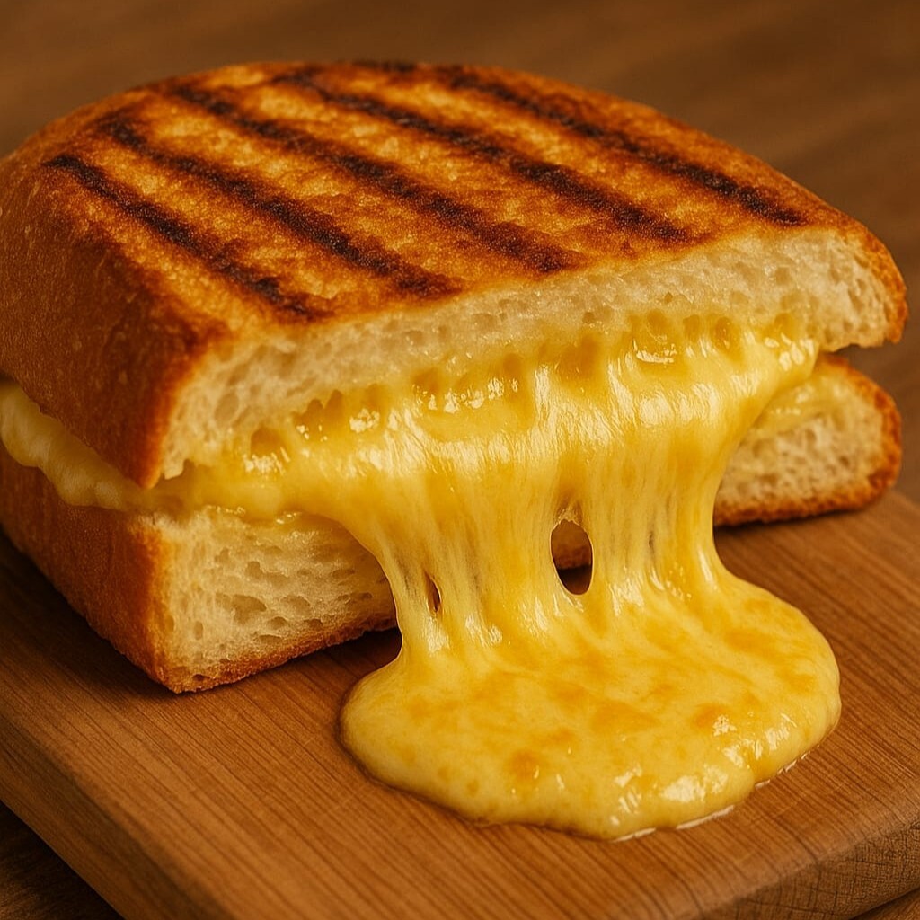 Yarım Ekmek Bol Kaşarlı Tost