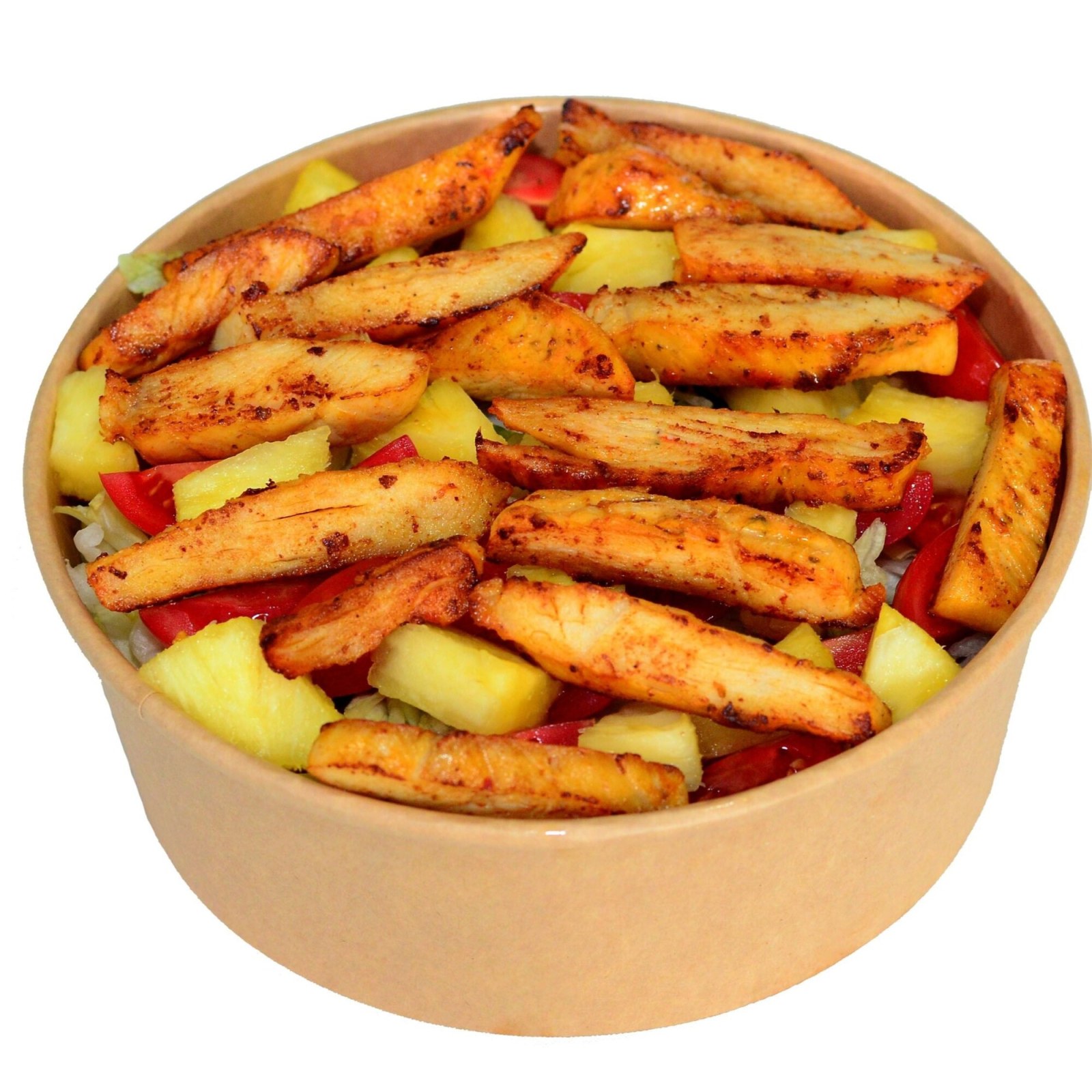Tavuklu Ananaslı Salata (365 kcal.)