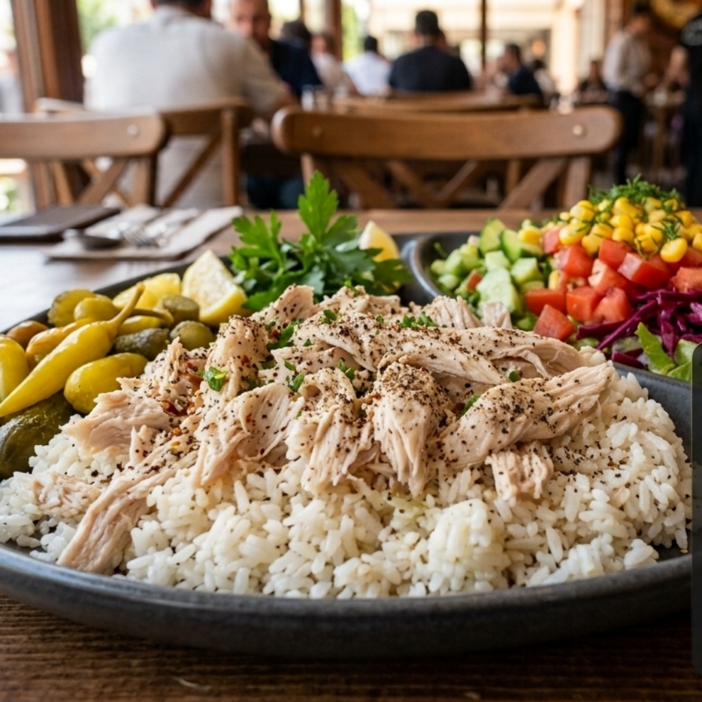 Tavuk Pilav Salata