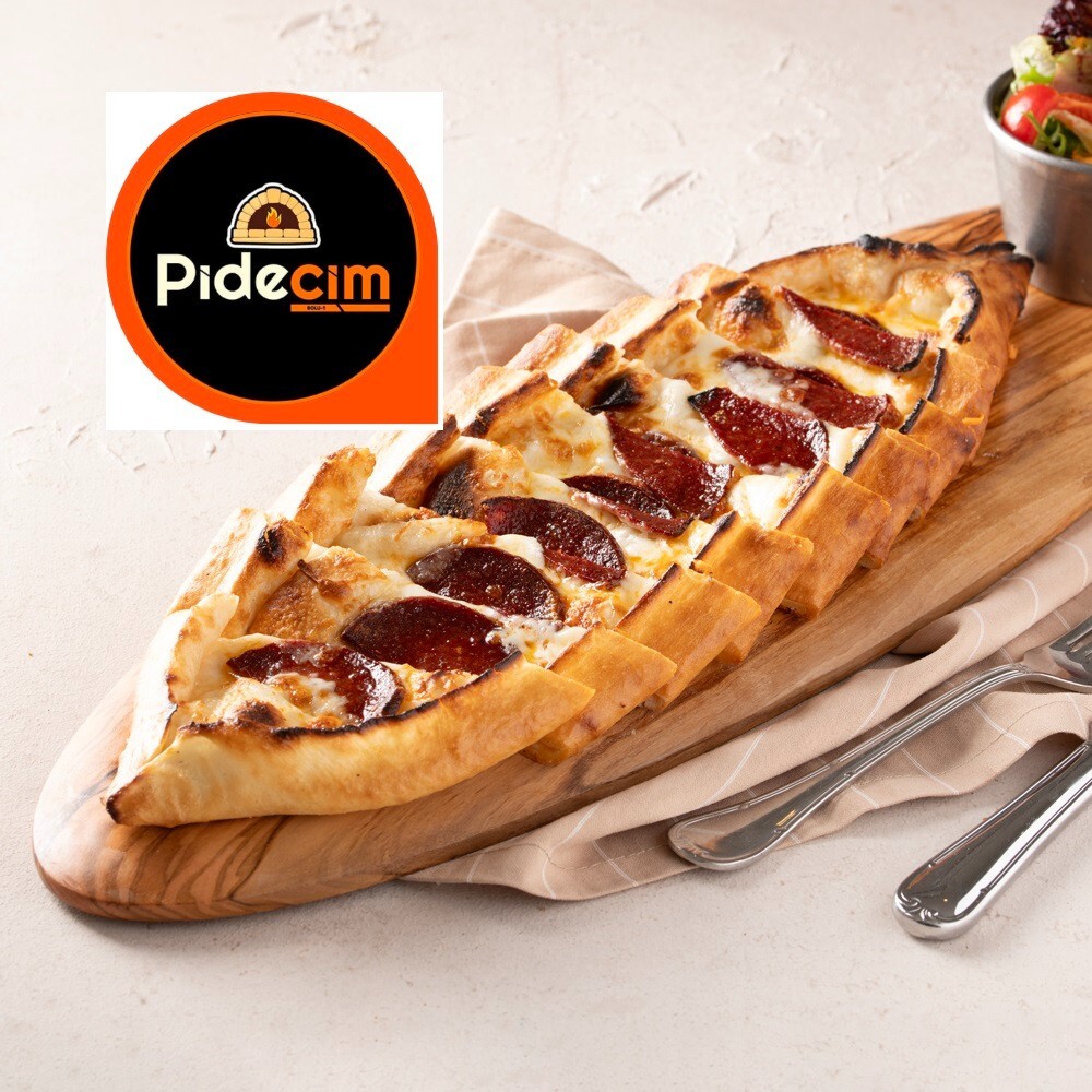 Sucuklu Kaşarlı Pide (1,5 Porsiyon)